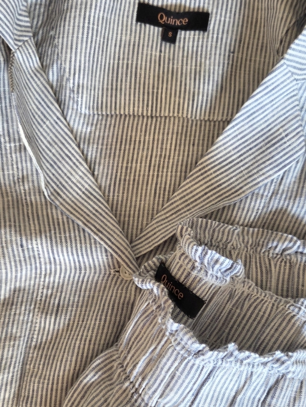 100% European Linen Shirt & High Waisted Shorts